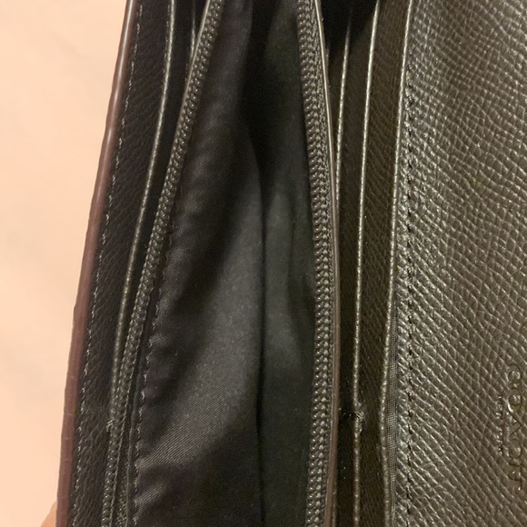 Authentic Coach long wallet soft canvas. - Picture 9 of 10